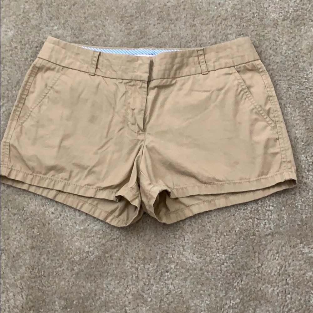 J Crew broken in Chino shorts